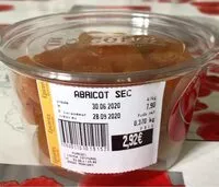 Mängden socker i Abricots secs