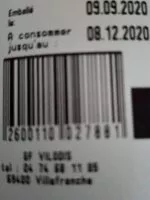 Mängden socker i Abricot sec