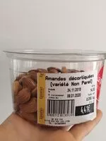 Mängden socker i Amandes décortiquées (variété non pareil)