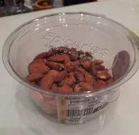 Mängden socker i Amandes décortiquées