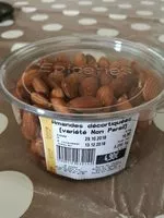 Mängden socker i Amandes décortiquées