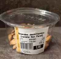 Mängden socker i Amandes