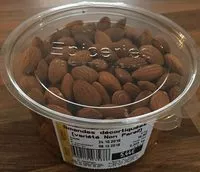 Mängden socker i Amandes décortiquées