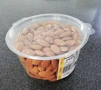 Mängden socker i Amandes décortiquées