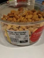 Mängden socker i Amandes décortiquées