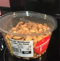 Mängden socker i Amendes decortiquees