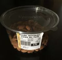 Mängden socker i Amandes Décortiquées