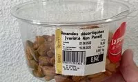 Mängden socker i Amandes décortiquées (variete non pareil)