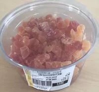 Mängden socker i Papaye cube déshydratée