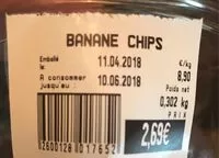Mängden socker i Banane chips