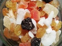 Mängden socker i Mélange exotique