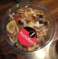 Mängden socker i Melange exotique