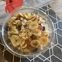 Mängden socker i Mélange de fruits sec