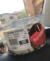 Mängden socker i Melange exotique