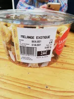 Mängden socker i mélange exotique