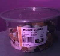 Mängden socker i Mélange éxotique