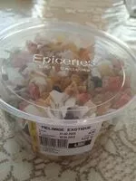 Mängden socker i Mélange exotique