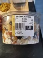 Mängden socker i Mélange exotique