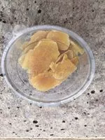 Mängden socker i Mangue deshydratée en lamelles