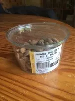 Mängden socker i Amandes grillées salées