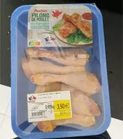 Mängden socker i Pilons de poulet