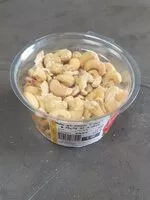 Mängden socker i Noix de cajou grilles a l huile et salées