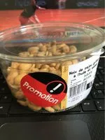 Mängden socker i Noix de cajoux grillées à l'huile et salées