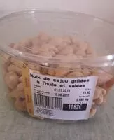 Mängden socker i Noix de Cajou