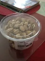 Mängden socker i Pistaches grillees a sec et salées