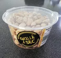Mängden socker i Pistaches grillées à sec et salées
