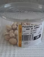 Mängden socker i Pistache grillées à sec et salées