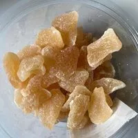 Mängden socker i Pêche déshydraté en morceaux