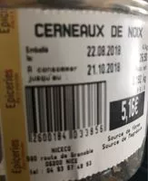 Mängden socker i Cerneaux de noix