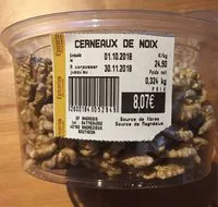 Mängden socker i Cerneaux de noix