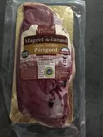 Mängden socker i Magret de canard origine certifiée périgord