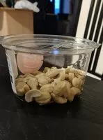 Mängden socker i Noix de cajou crues