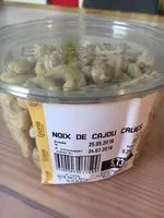 Mängden socker i Noix de cajou crues