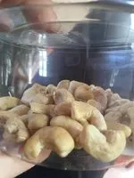 Mängden socker i noix de cajou crues