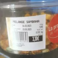 Mängden socker i Mélange sambahia