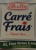 Mängden socker i Carre frais