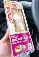 Mängden socker i Sandwich Poulet sauce curry massala