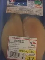 Mängden socker i Filet de poulet