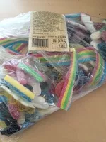 Mängden socker i Confiseries