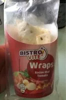 Mängden socker i Wraps Bacon Oeuf Tomate