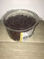 Mängden socker i Cranberries séchées en moitiés