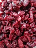 Mängden socker i Cranberries séchées en moitiés