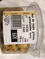 Mängden socker i Noix de cajou grillées aromatisées curry