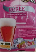 Mängden socker i biere blanche fruitée