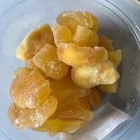 Mängden socker i Pomme déshydraté en tranches