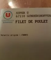 Mängden socker i Filet de poulet